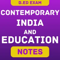 Contemporary India, Education